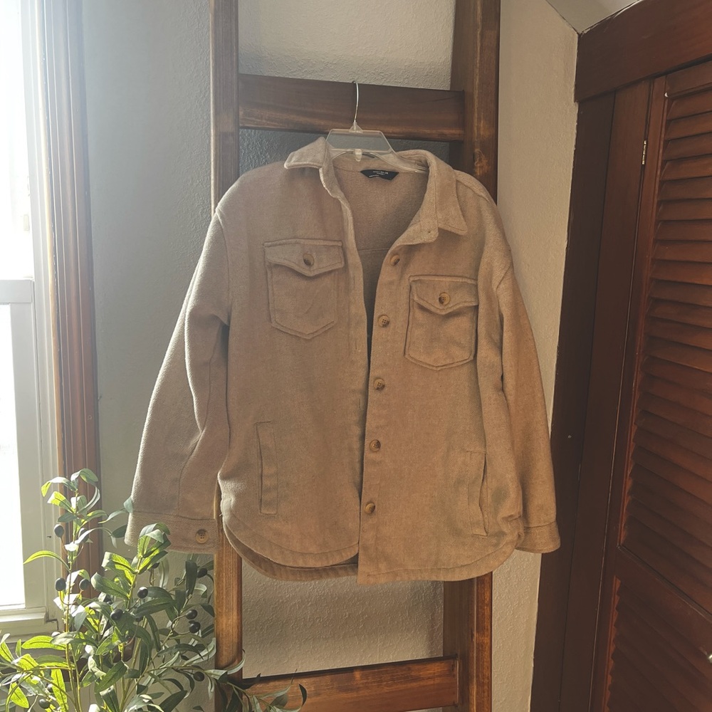 Tan Shacket